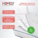thumbnail image 3 of Cubre Colchon Bambu Homely Cobertor Impermeable 1 1/2 Plaza, 3 of 3