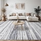 thumbnail image 4 of Alfombra Área Tortania 240x305 cm Lavable Suave Boho Gris, 4 of 6