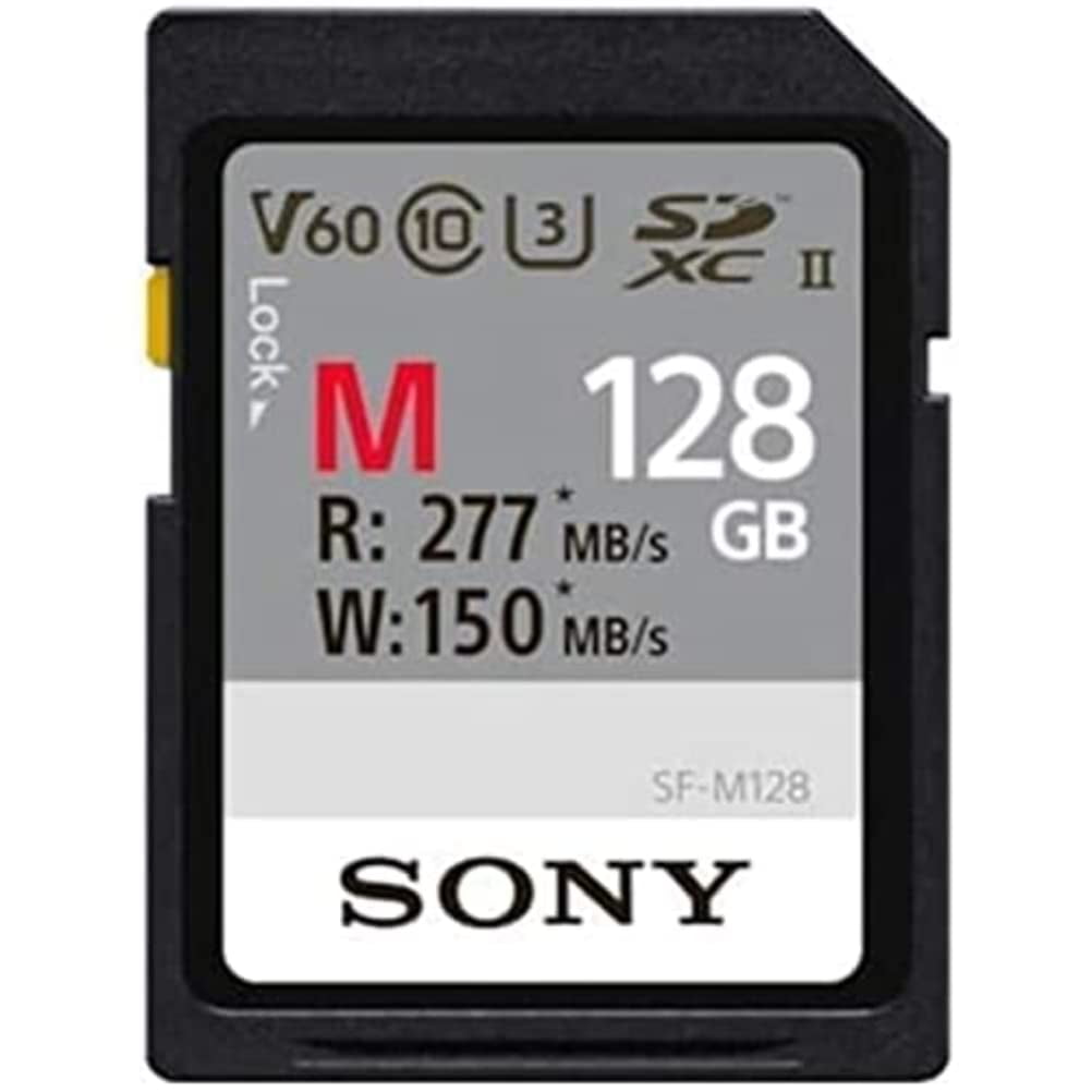 Tarjeta Sdxc Sony Serie M De 128 Gb V60 Uhs-ii Clase 10 U3