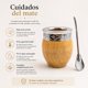 thumbnail image 5 of Mate Imperial De Algarrobo Con Virola De Alpaca Artesanal cafe Andino, 5 of 6