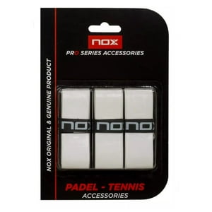Overgrip Nox Pro Padel Blanco X3 Tenis/Padel