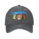 thumbnail image 1 of Mundo de Palabras Sombrero vaquero para adultos con ala curvada moldeable, sombrero de sol al aire libre para hombres y mujeres, 1 of 6