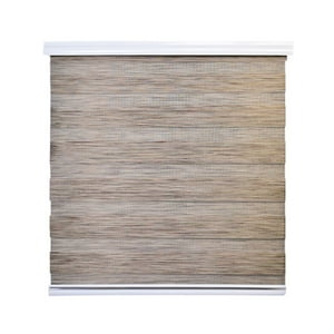 Cortina Roller Duo Zebra Dia Y Noche 160 X 200 Cm Marron Jaspeado Guiza