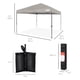 thumbnail image 2 of Carpa con toldo Best Choice Products 10 x 10 pies, 2 of 3