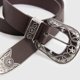thumbnail image 4 of Cinturón Mujer hubilla Western Boho Chic gris Talla Única, 4 of 4