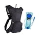 thumbnail image 1 of Mochila De Hidratación Con Bolsa De Almacenamiento De Agua Con Vejiga De Agua De 2L Para Carrera De Escalada Negra, 1 of 5