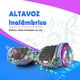 thumbnail image 2 of Hoverboard skate eléctrico con altavoz inalámbrico y luces LED adecuado para niños, niñas y niños para uso en interiores y exteriores, 2 of 3