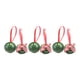 thumbnail image 5 of 6 Piezas Campanas De Navidad 2023 Decorativas Con Lazo Para Sala De Navidad Vacaciones Verde, 5 of 5