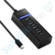 thumbnail image 2 of Adaptador SuperSpeed ​​USB tipo C a 4 puertos USB 3.0 tipo A hembra de SatelliteSale, 2 of 2