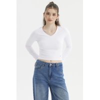 Fashionspark - Polera Mujer Lisa Blanco - Vl