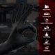 thumbnail image 3 of Guantes de nitrilo Jointown reforzados de 10 mil, negros, de alta resistencia, 3 of 6