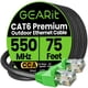 thumbnail image 1 of Cable Ethernet GearIt Cat6 de 75 pies para entierro directo en exteriores, 10 Gbps, 1 of 8