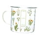 thumbnail image 2 of Vaso Grande De Vidrio Transparente Impreso De Gran Capacidad Para Té, Avena, Bebida Caliente, 360 Ml, 2 of 5