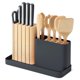 thumbnail image 1 of Set de cuchillos de cocina Caraway 14 piezas, acero alemán y madera, 1 of 8