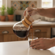 thumbnail image 4 of Dripper V60 Cafetera Vidrio 400ml Madera Borosilicato, 4 of 6