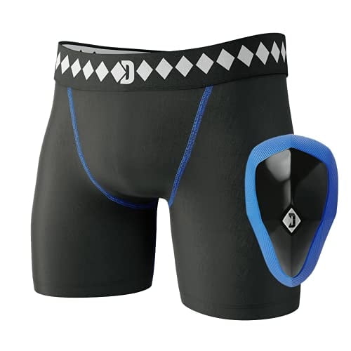 Pantalones cortos de compresión Jock Strap Athletic Cup Protector inguinal
