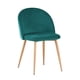 thumbnail image 2 of Set de 4 Sillas de Comedor Dinka Oxford Relan Tapizadas en Terciopelo Verde, 2 of 11