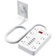 thumbnail image 1 of Alargador SMNICE 8 enchufes 6 USB enchufe plano, 1 of 3