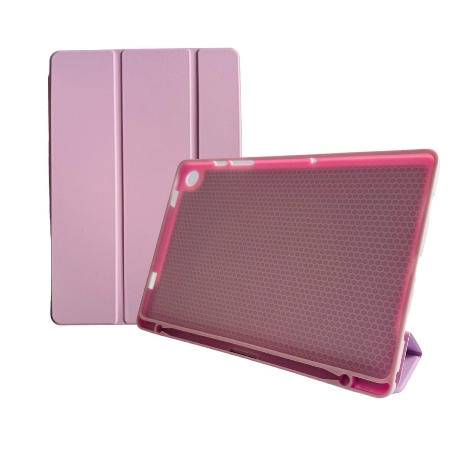 Mar Cases - Funda Con Ranura Smartcover Para Tablet Samsung A9+ 11 Rosa