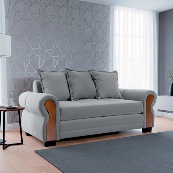 Sofa Arizona Res Felpa Gris 2c