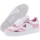 thumbnail image 2 of Zapatilla Guess Miram para mujer blanca/rosa 143, talla 8.5, 2 of 3