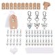 thumbnail image 2 of Llaveros De ángel 20 Juegos Clips Para Llavero De ángel Bolsas De Regalo Accesorios, 2 of 5