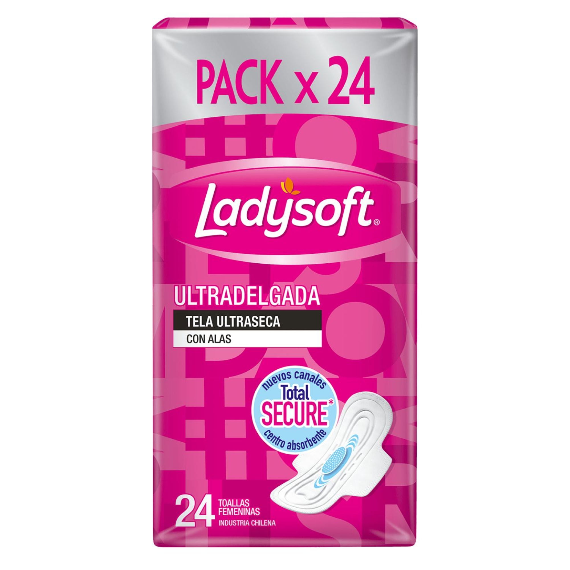 Toallas Higiénicas Malla Con Alas Ultradelgadas 24 Un Ladysoft