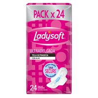 Toallas Higiénicas Malla Con Alas Ultradelgadas 24 Un Ladysoft
