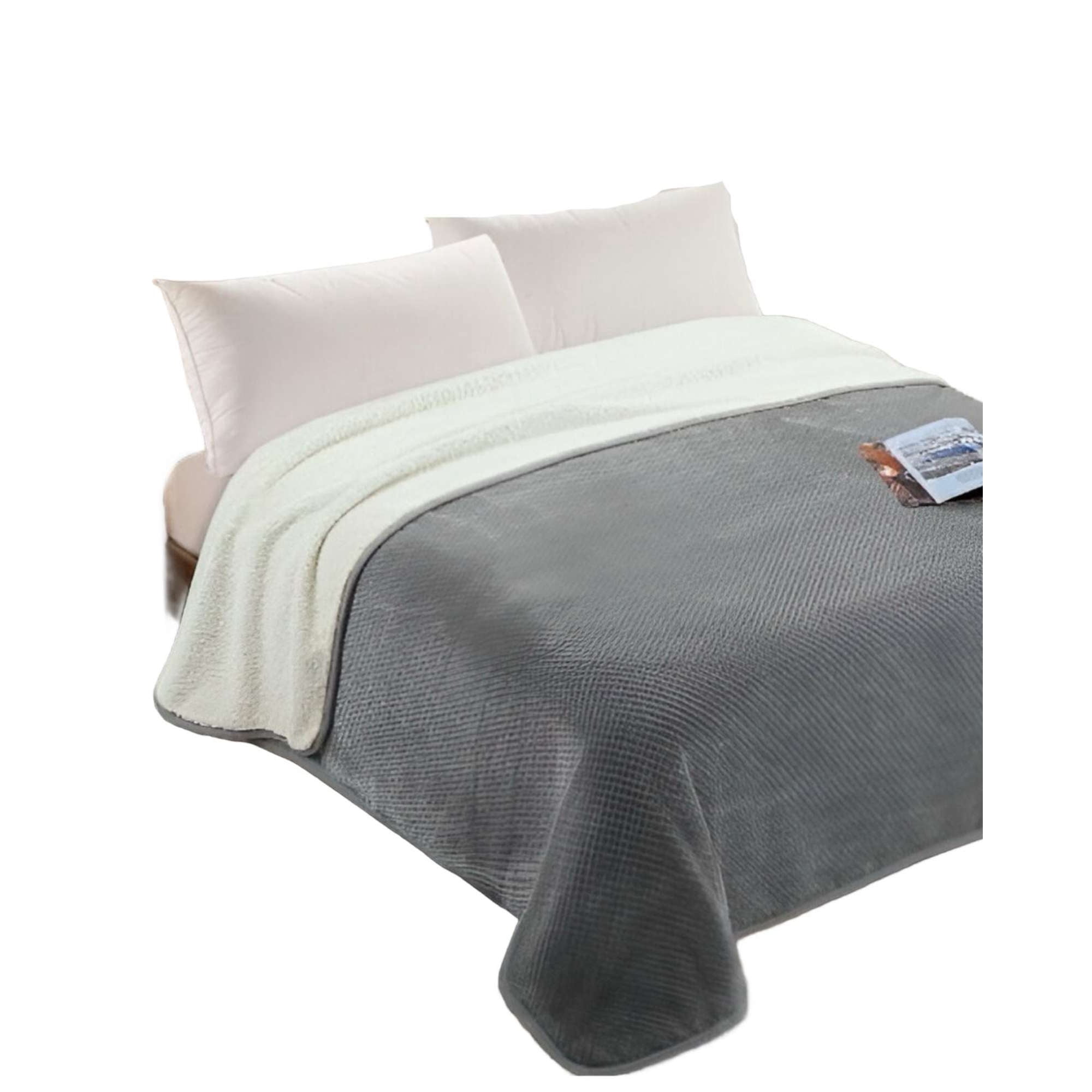 Iii Mussa - Frazada Con Chiporro King 230x250 Gris