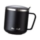thumbnail image 5 of Tazas De Café De Acero Inoxidable 304, Taza Para Beber Sellada, Taza De Agua De 400ml Para El Hogar, Color Negro, 5 of 5