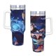 thumbnail image 4 of Genshin Impact: Mona Chica Anime Vaso aislado de acero inoxidable con asa, diseño temático, regalo para familia, amigos y fans; incluye pajita y encaja en el portavasos estándar, 40 oz, 4 of 6
