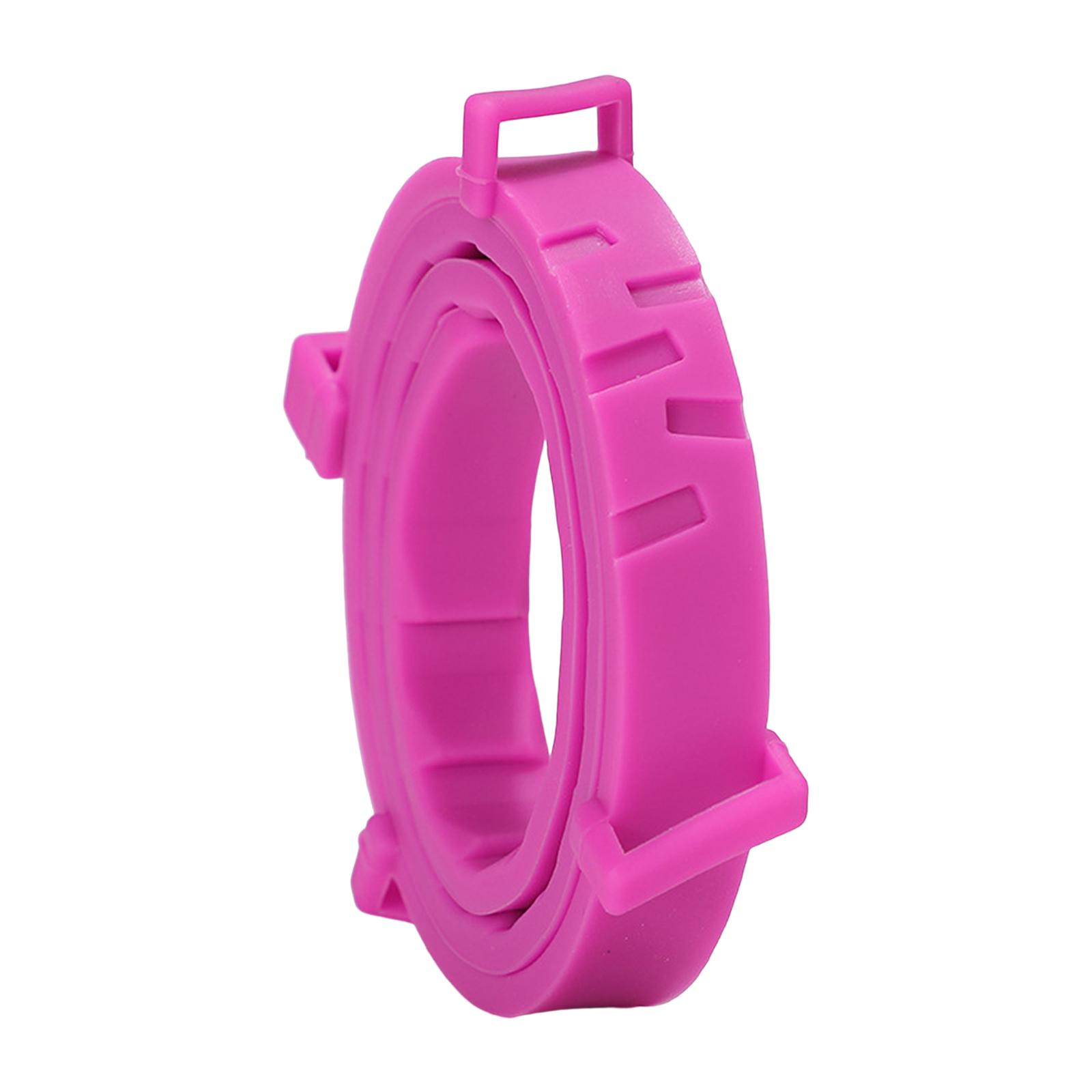 Magideal - Collar Antigarrapatas Para Perros Y Gatos, Collar De Prevención Para Mascotas. Rosa 38Cm