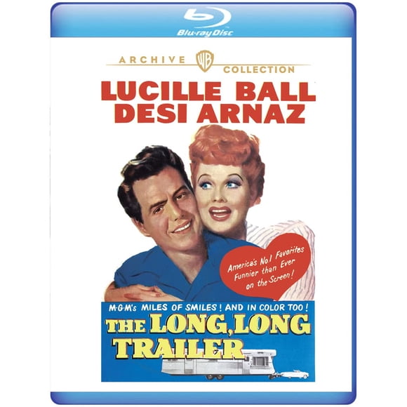 Blu‑Ray WARNER BROS – The Long, Long Trailer (1954)