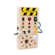 thumbnail image 5 of Tablero sensorial de madera LED, Tablero ocupado LED, Interruptor de luces de juguetes Montessori Tablero ocupado, Interruptor de botón de tablero , patrón de nota, 5 of 5