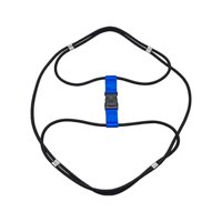 Magideal - Cerradura De La Tapa Del Bote De Basura, Cordón Elástico Ajustable, Cerradura De La Tapa Del Bote De Basura Para Mascotas De Alta Resistencia, Patio E