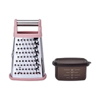 Rallador Tipo Caja Kitchenaid Gourmet, Rosa Seca, Acero Inoxidable
