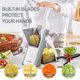 thumbnail image 3 of Cortador de Alimentos SupMaKin JS01 con Grosor Ajustable 37x15x18 cm, 3 of 6