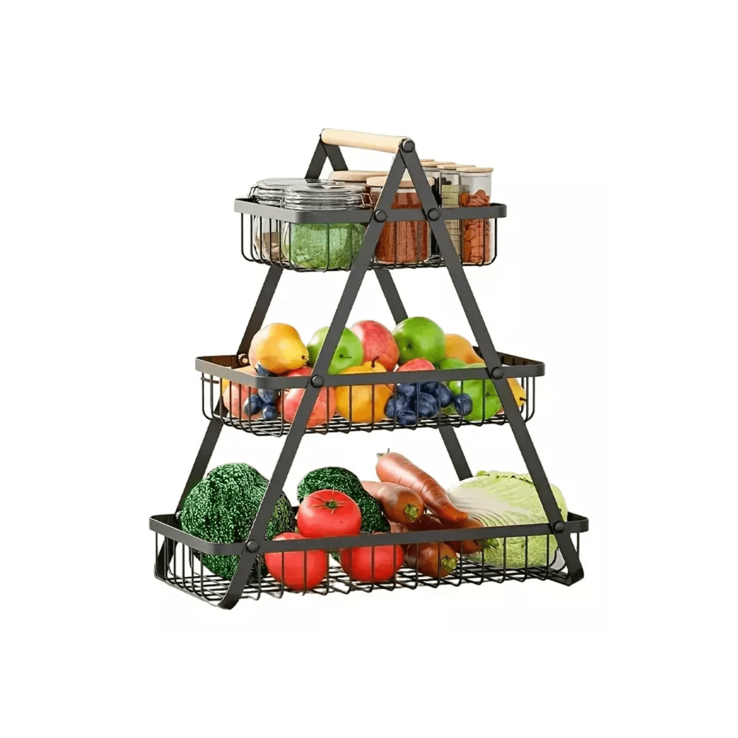 Importclick - Estante Organizador Verduras Frutas Cocina Multiuso