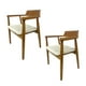 thumbnail image 1 of Pack 2 Sillas de Comedor Nusa Café, 1 of 6