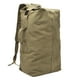 thumbnail image 3 of Lona Al Aire Libre Senderismo Mochila Deporte Mochila Viaje Bolsa De Lona Caqui L, 3 of 3