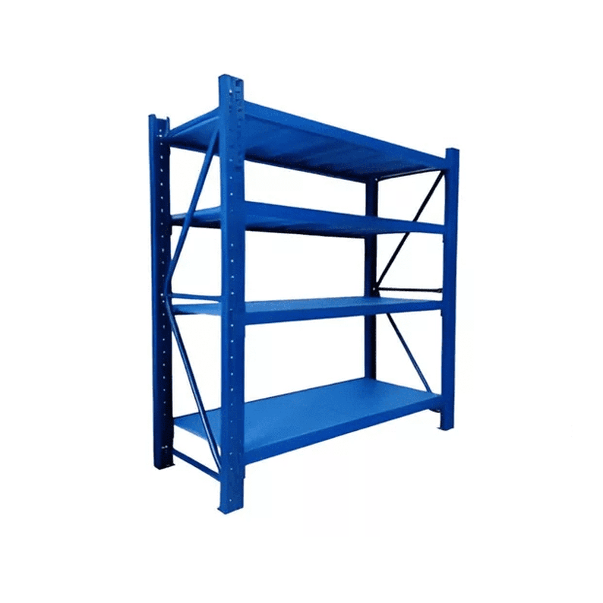 Genérico - Estante Rack Metálico 400kg 150x50x200cm Azul