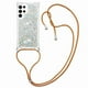 thumbnail image 1 of Funda FOXDOCK para Samsung Galaxy S22 Ultra con Cuerda Ajustable, Brillo Líquido, Protección Antigolpes y Lente – Ideal para Regalo, 1 of 6