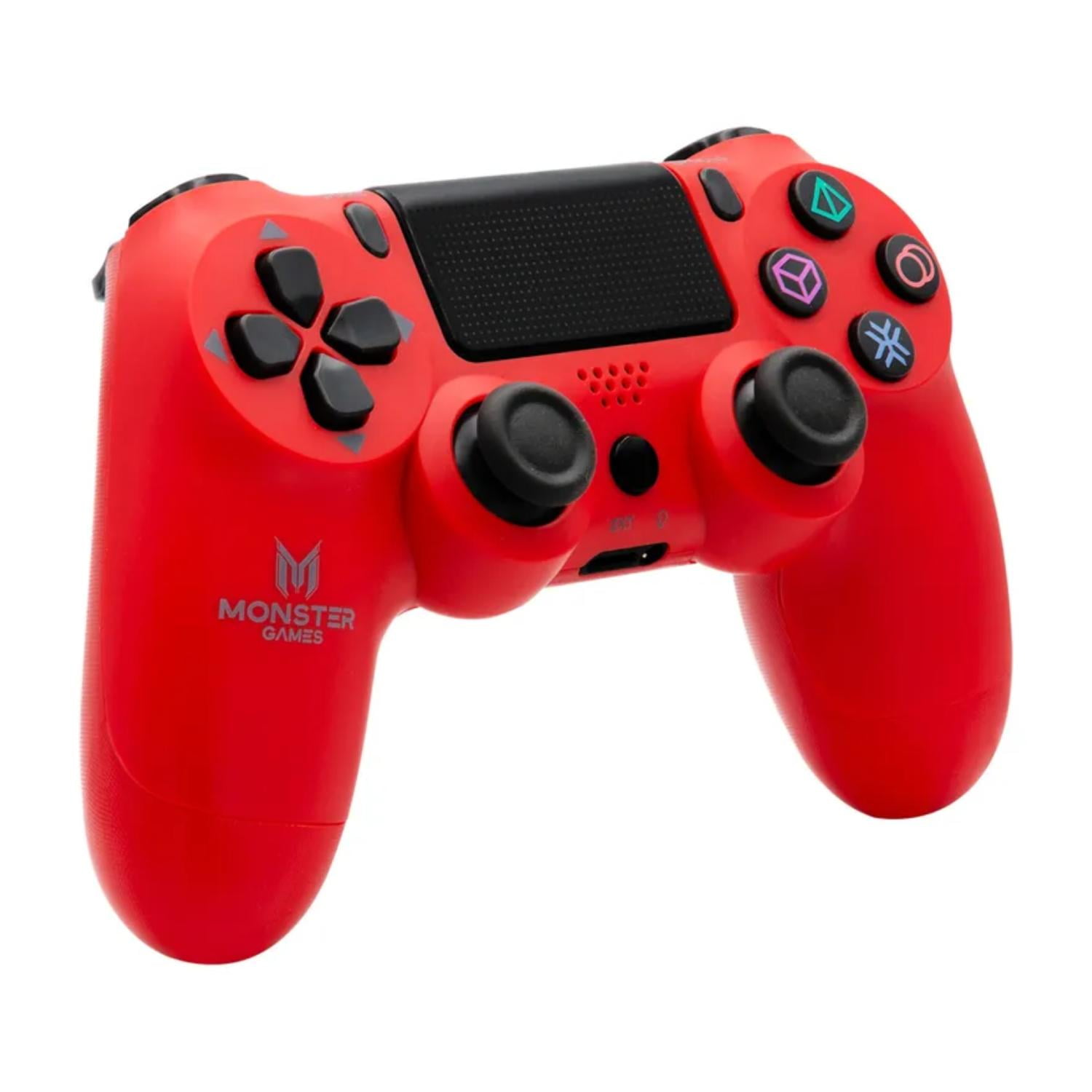 Monster Games - Joystick Ps4 Bluetooth D-shock P4 Naranja