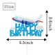 thumbnail image 2 of Decoración para tartas LECAKTO, avión, fiesta de cumpleaños, decoración para niños, 2 of 5