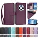 thumbnail image 4 of Funda Cartera Trébol para Xiaomi Redmi 14C 4G con Ranuras Tarjetas y Carga Inalámbrica Violeta, 4 of 6