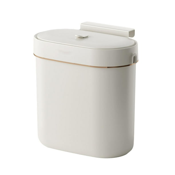 Cubo De Basura Colgante Para Cocina, Cubo De Basura Cubierto Para Oficina, Coche, Sala De Estar, L