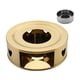 thumbnail image 3 of Calentador de Té con Portavelas Base Calefactora Dorado, 3 of 3