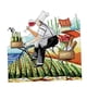 thumbnail image 3 of Kits de punto de cruz estampados hechos a mano Artesanía de bordado - Drunkard 14CT 43x41cm, 3 of 5