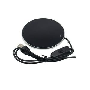 Eon - Posavasos Calentador De Tazas Con Puerto Usb