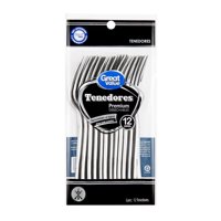 Tenedores Premium Desechables 1 Un Great Value